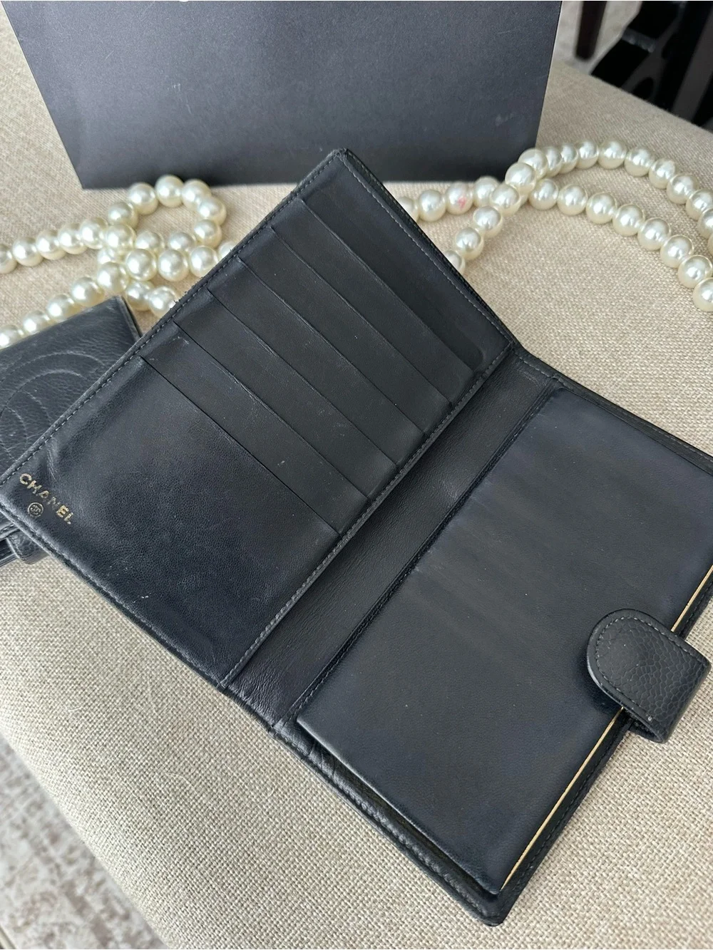 CHANEL authentic black